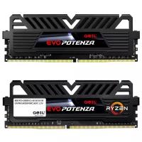 Оперативная память GeIL EVO POTENZA 16 ГБ (8 ГБ x 2 шт.) DDR4 2400 МГц DIMM CL16 GAPB416GB2400C16DC