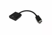 Адаптер Filum FL-A-DPM-HF-0.15M 0.15 м., разъемы: DP male-HDMI A female, пакет