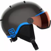 Шлем Salomon GROM VISOR Black/UNIVERSAL 56-59см
