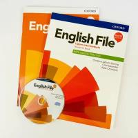 English File upper intermediate 4th edition. Полный комплект: Учебник+Тетрадь+CD диск