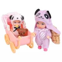 Набор кукол Junfa Toys Baby Ardana Дома у сестренок, A588 разноцветный