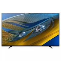 55" Телевизор Sony XR-55A80J 2021, титановый черный