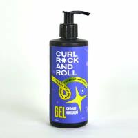 Гель для укладки кудрявых волос CURL ROCK AND ROLL сильной фиксации с экстрактом мелиссы