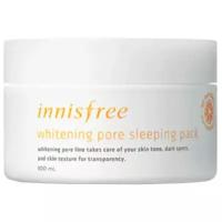 Innisfree Осветляющая ночная маска для лица с витамином С Whitening Pore Sleeping Pack