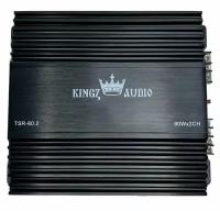 Усилитель автомобильный 2 канальный Kingz Audio TSR 80.2 звука для колонок автоусилитель автозвук для машины двухканальный