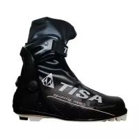 Лыжные ботинки Tisa Pro Skate S81020 NNN (черный) 2022-2023