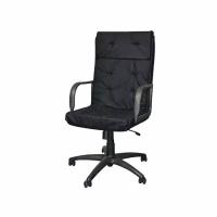 Кресло Маклер 1П цвет чёрный