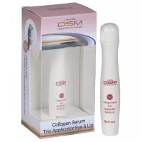 Аппликатор сыворотки с коллагеном для глаз и губ Mon Platin Collagen Serum Trio Applicator Eye & Lip, 15 мл