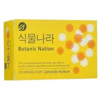 Мыло CJ LION Туалетное с экстрактом ромашки Botanic Nation Camomile Moisture, 100 г