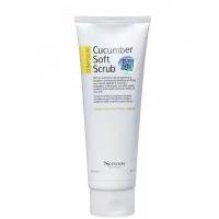 SKINDOM мягкий скраб для лица Cucumber Soft Scrub