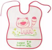 Canpol Babies Нагрудник Soft Plastic bib