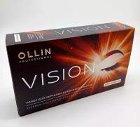 OLLIN Professional Набор для окрашивания бровей и ресниц Vision, коричневый, 1 уп