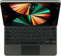 Чехол-клавиатура Apple Magic Keyboard для iPad Pro 12,9", 3-6 Gen, черный, Русский+QWERTY