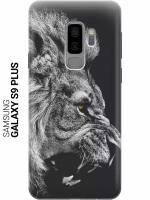 GOSSO Ультратонкий силиконовый чехол-накладка для Samsung Galaxy S9 Plus с принтом "Морда льва"