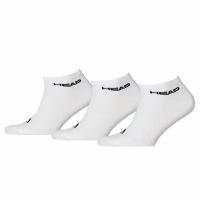 Носки спортивные HEAD Socks Tennis Sneaker x3, White, 39-42