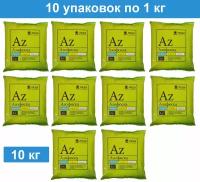 Комплексное удобрение Азофоска, 10 кг (10 уп. по 1 кг) Леда