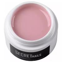 Гель-желе SECRETnails Flex для моделирования камуфлирующий, 15 мл light pink