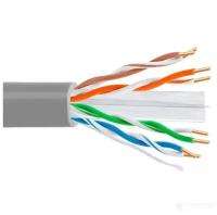 5bites Кабель US6575-305A UTP SOLID 6CAT 23AWG CCA PVC GREY 305M