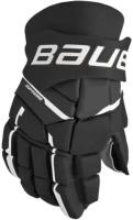 Перчатки хоккейные BAUER Supreme M3 S23 SR 1061898 (15 / черный-белый)