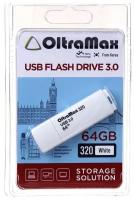 USB Flash Drive 64Gb - OltraMax 320 OM-64GB-320-White