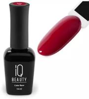 IQ BEAUTY Базовое покрытие для гель-лака цветное / Color base, 10 мл, 015 Dear Santa