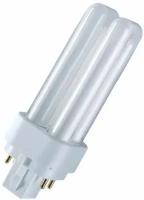 Лампа компактная люминесцентная КЛЛ энергосберегающая 18Вт G24D-2 Dulux D 18W840 4000К холодный све, OSRAM 4099854122958 (1 шт.)
