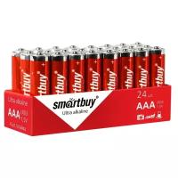 Батарейка SmartBuy AAA LR03 Ultra Alkaline, в упаковке: 24 шт