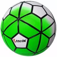 D26074-2 Мяч футбольный "Meik-100" (зеленый) 4-слоя, TPU+PVC 3.2, 410-450 гр, машинная сшивка