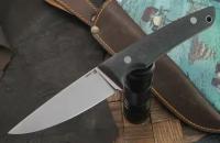 Мастерская Ульданова нож Путник, сталь Bohler M390, рукоять карбон