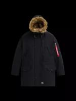 Парка Alpha Industries N-3B Alpine Parka GEN II Black (чёрный) - S(46)