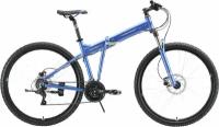 Велосипед Stark'23 Cobra 29.2 HD синий/серебристый/черный 18"