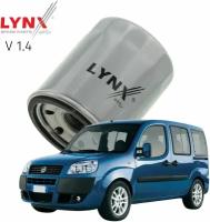 Фильтр масляный Fiat Doblo (1) / Фиат Добло 2005 2006 2007 2008 2009 V1.4 350 A1.000 / 1шт LYNXauto