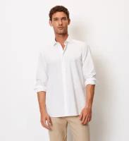 Рубашка мужская, Marc O’Polo, 327105142256, Размер: S: Цвет: белый (100)