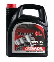 Полусинтетическое моторное масло CHEMPIOIL Super SL 10W-40, 5 л