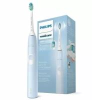 Электрическая звуковая зубная щетка Philips Sonicare ProtectiveClean 4300 HX6803/04, голубой