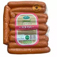 Веганские сосиски Нежные постные (vegan sausages) VEGO | вего 500г