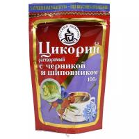 Цикорий РУССКИЙ ЦИКОРИЙ растворимый с шиповником и черникой, пакет, 100 г