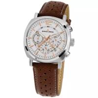 Наручные часы JACQUES LEMANS Lugano 61606, коричневый, белый