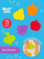 Антискользящие мини-коврики для ванной FRESH MIX от ROXY-KIDS. Цвета в ассортименте. 15 шт