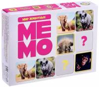 Настольная игра «Мемо. Мир животных»