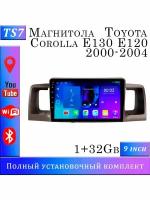 Магнитола TS7 Toyota Corolla E130 E120 2000-2004 1/32Gb