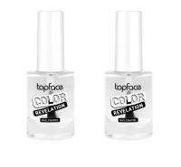 TopFace Лак для ногтей Color Revelation, тон 001, 9 мл, 2 шт