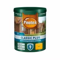 Водозащитная пропитка Pinotex Classic Plus, 0.9 л, сосна