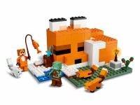 Конструктор LEGO Minecraft 21178 Конструктор Лисья хижина