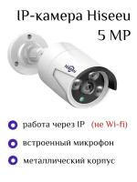 Видеокамера Hiseeu HB615-P 5 MP (POE/уличная/ONWIF)