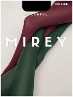 Колготки Mirey, размер 2, зеленый