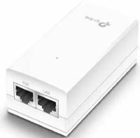 Инжектор TP-LINK TL-POE2412G 24V Passive POE adapter, maximum 12W power supply, 2 Giga Ethernet port