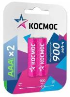 Аккумулятор R03 NI-MN 900мА. ч BP-2 (блист.2шт) Космос KOCR03NIMH(900MAH)