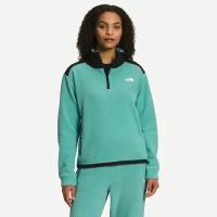 The North Face Куртка флисовая Alpine Polartec 200 1/4 Zip Ws, L, wasabi/black