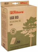 Filtero LGE 03 (10+фильтр) ECOLine XL, бумажные пылесборники 05844 Filtero